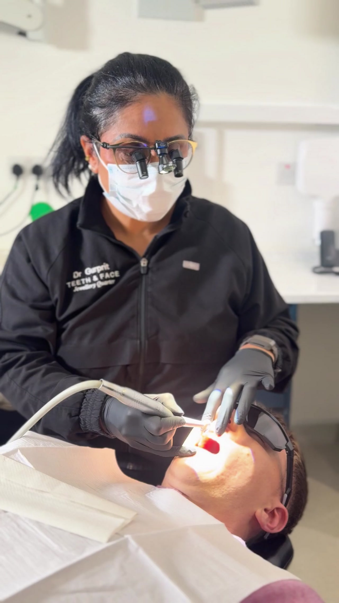 Enamel Contouring by Dr Gurprit Teeth & Face Birmingham
