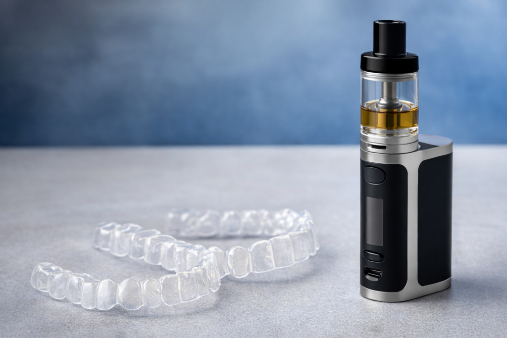 Can You Smoke or Vape with Invisalign?
